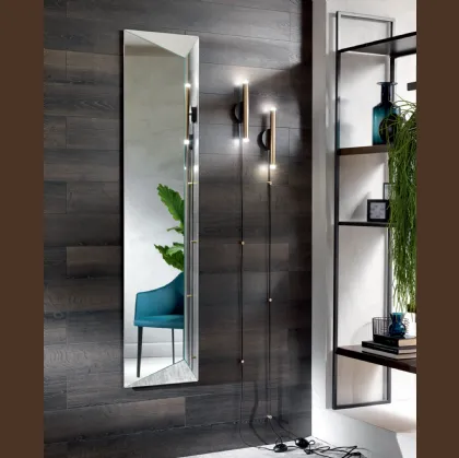 Specchio Levante tridimensionale con superfici inclinate di Riflessi