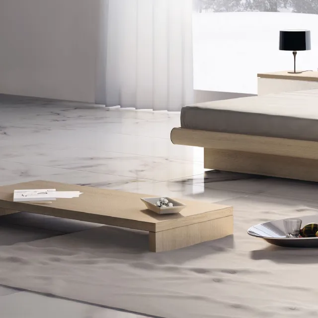 Tavolino Tokyo Line in legno laccato di Fratelli Elli