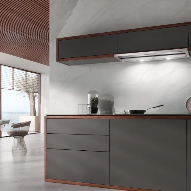 Cappa Aspirante DA3496 piatta con illuminazione Led di Miele