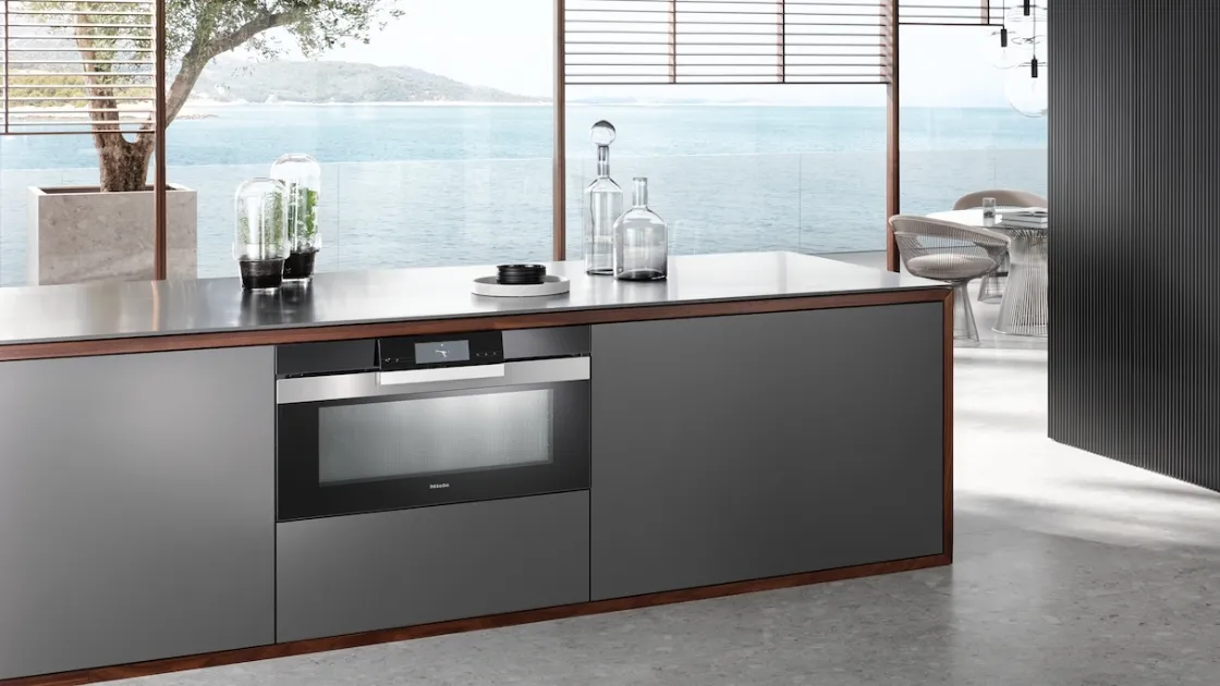 Forno 90cm H7890BP con sonda termometrica di Miele