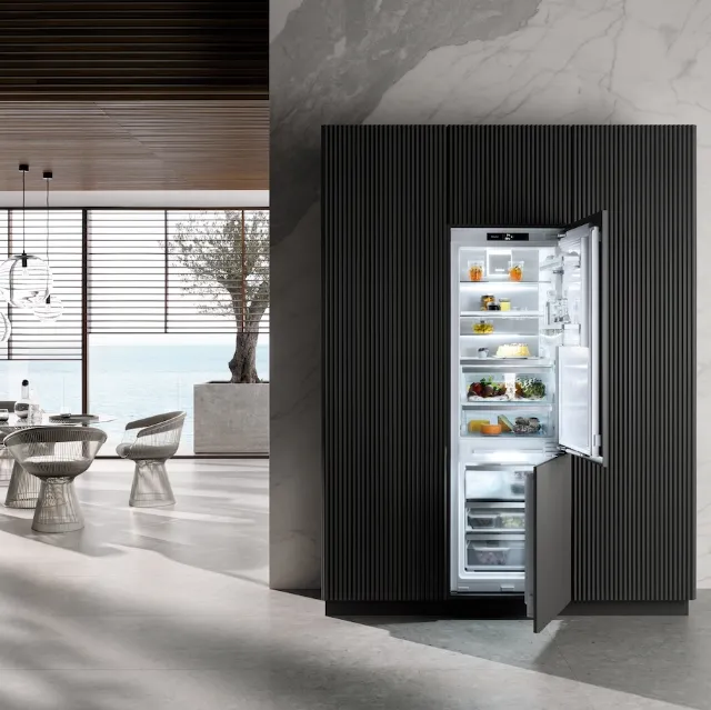 Frigorifero Congelatore KFN7795D da incasso con Ice Maker di Miele