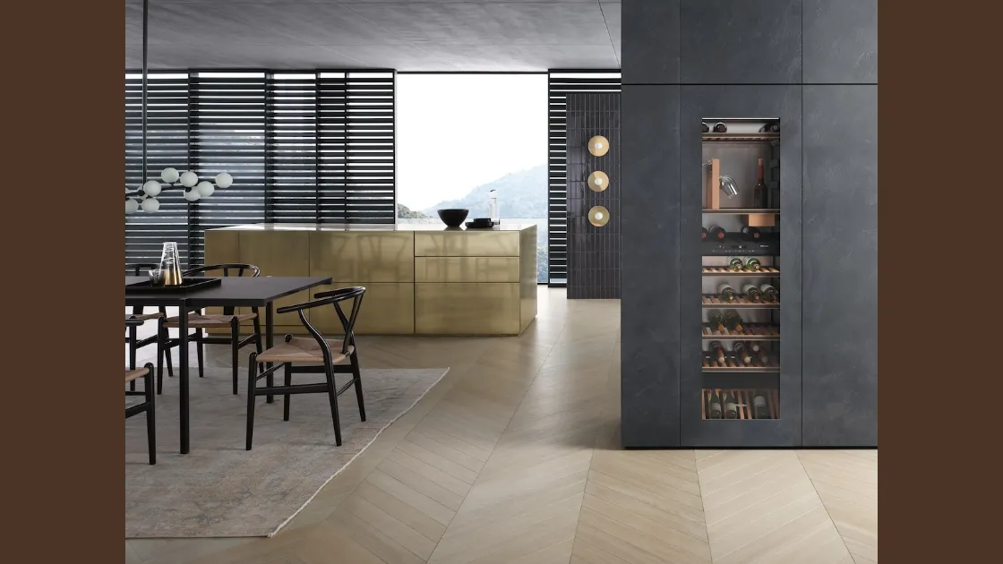 Enoteca da incasso KWT6722iS con set Sommelier di Miele