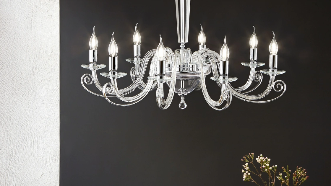 Lampada classica a sospensione Cherubini di Ondaluce