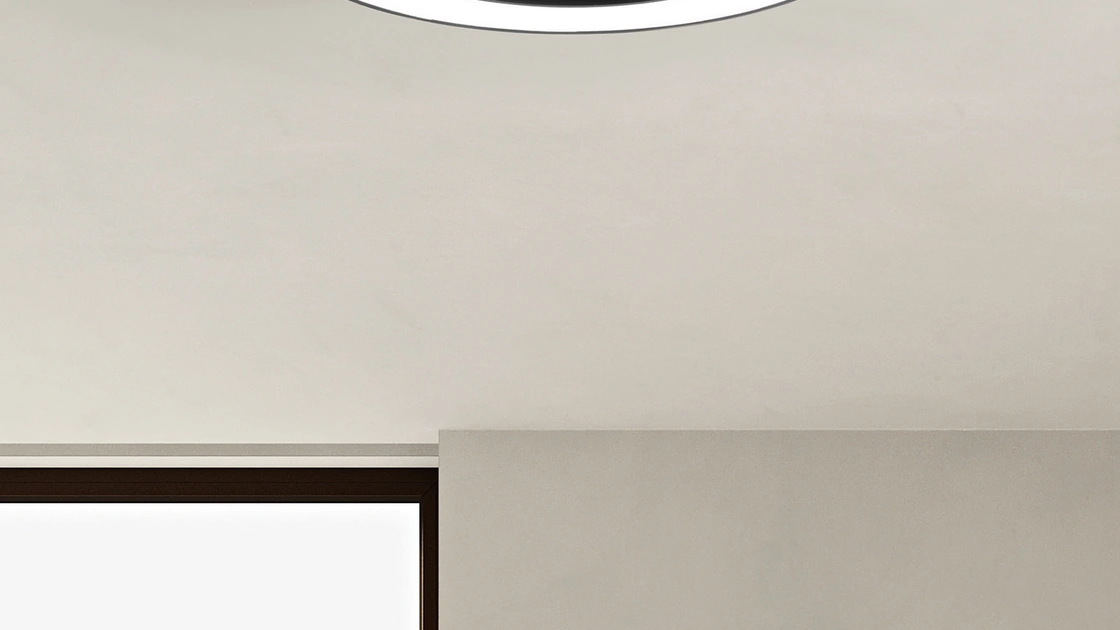 Lampada a soffitto Globus in alluminio di Ondaluce