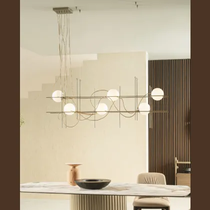 Lampada a sospensione Iron S di Riflessi