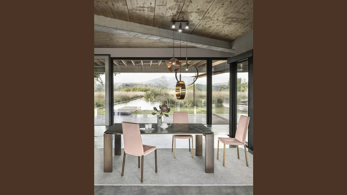 Lampada a sospensione Led Loop S di Riflessi