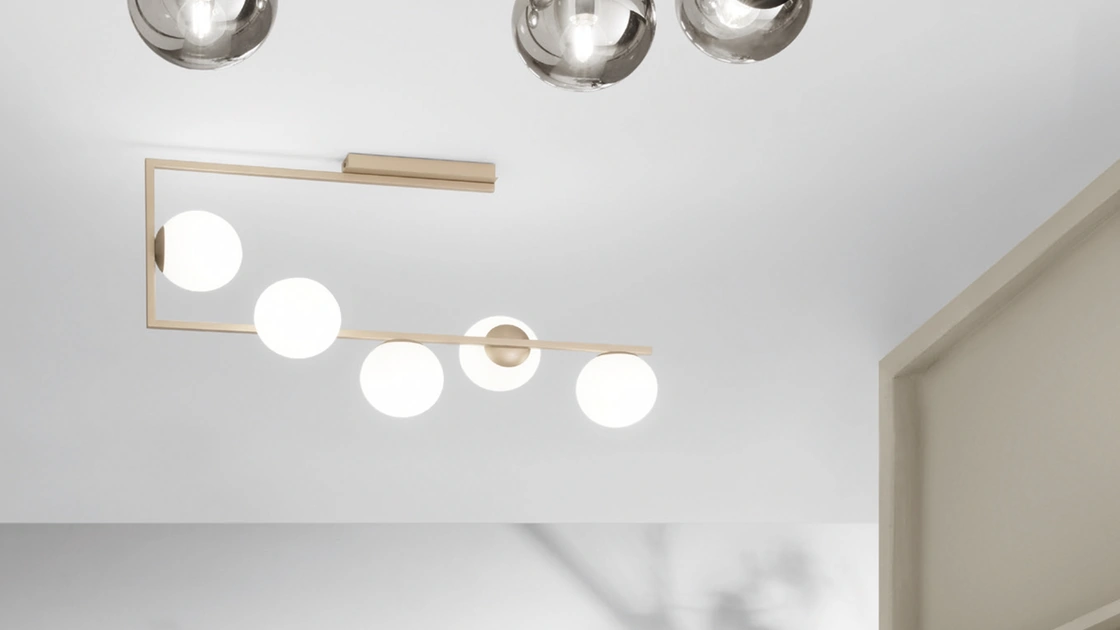 Lampada a soffitto Monile di Ondaluce