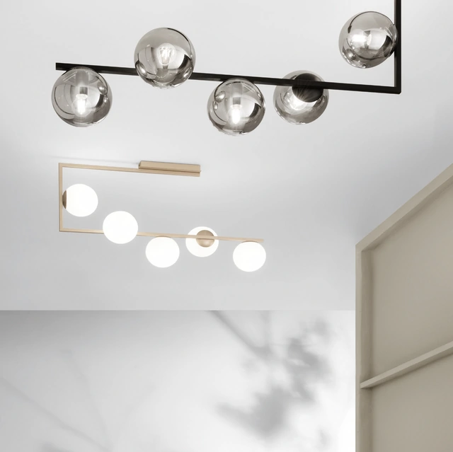 Lampada a soffitto Monile di Ondaluce