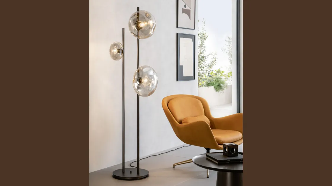 Lampada da terra Nubola PT di Riflessi