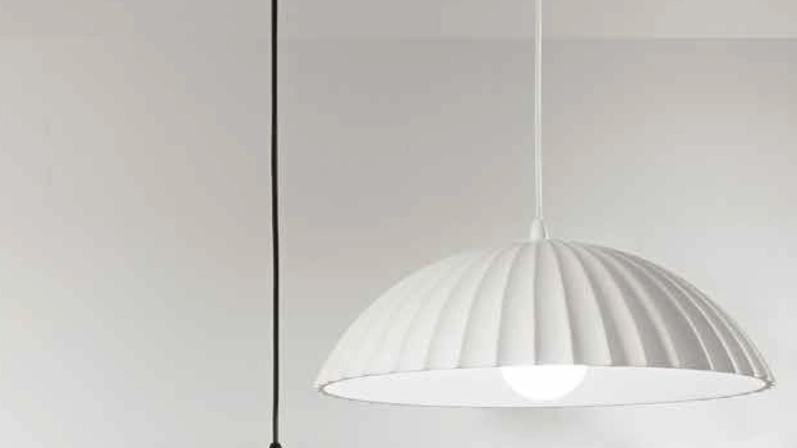 Lampada a sospensione Rustic in cemento di Ondaluce