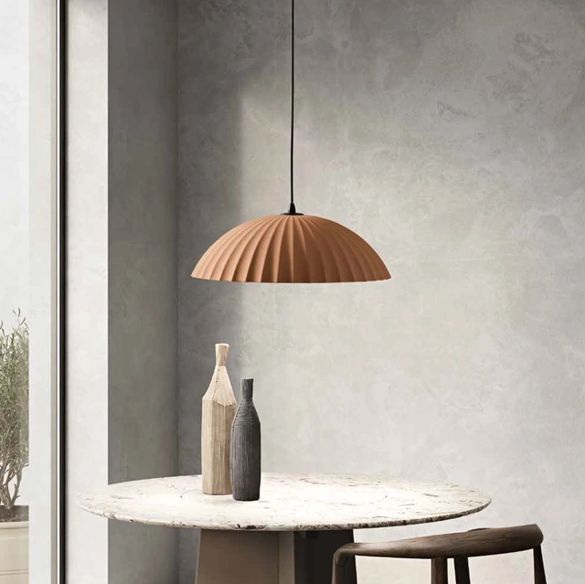 Lampada a sospensione Rustic in cemento di Ondaluce