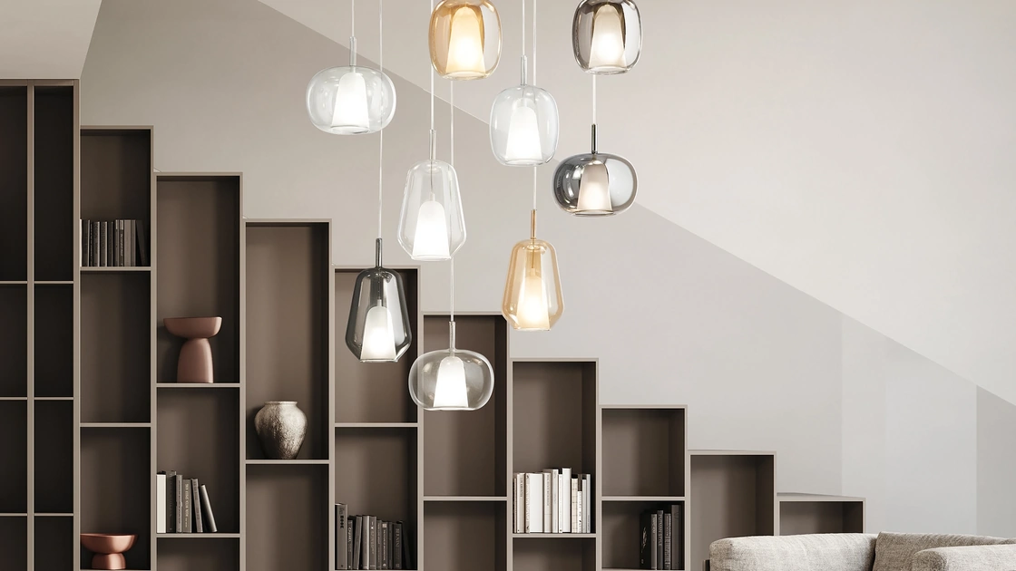 Lampada a sospensione Thelma di Ondaluce