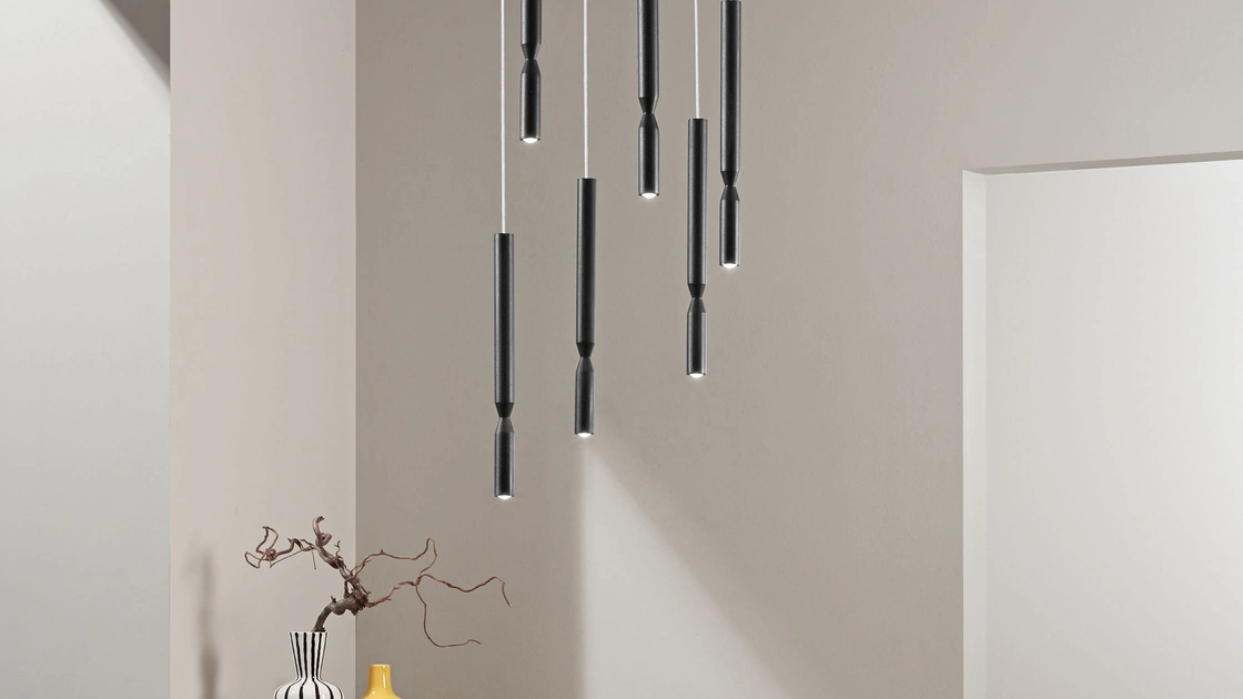 Lampada a sospensione Tubic di Ondaluce