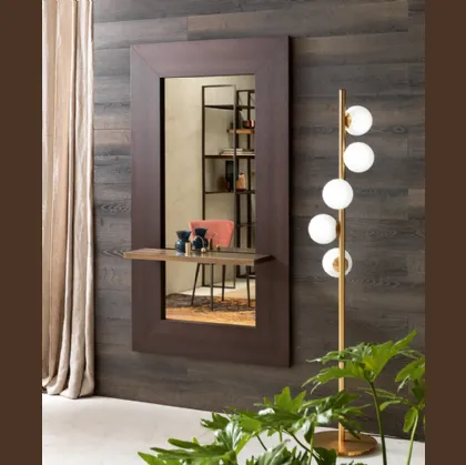 Lampada Twist da Terra in metallo con bulbi in vetro bianco satinato di Riflessi