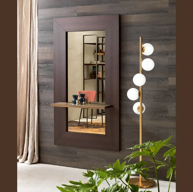 Lampada Twist da Terra in metallo con bulbi in vetro bianco satinato di Riflessi