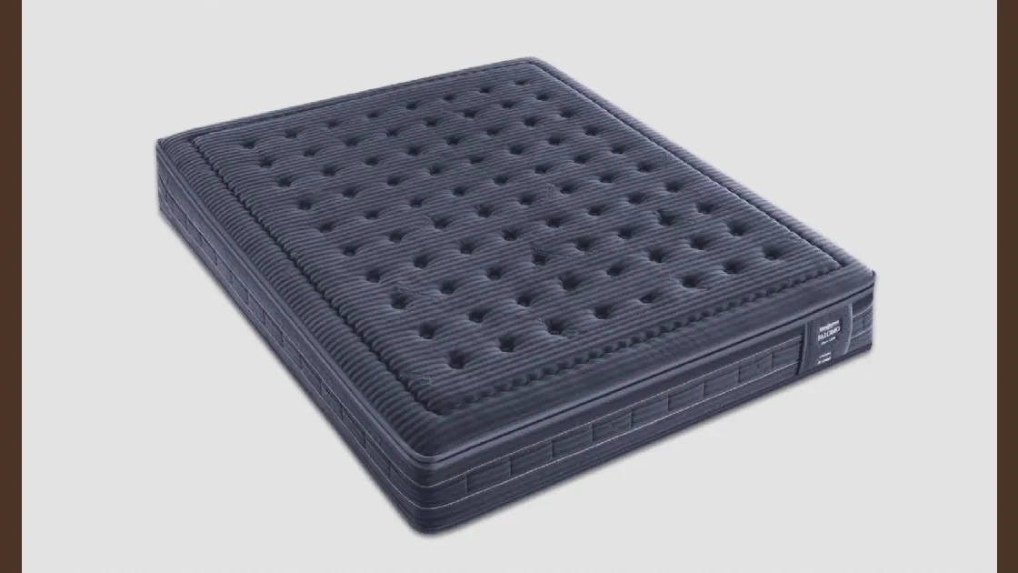 Materasso Karat De Luxe a molle insacchettate e lattice di Manifattura Falomo