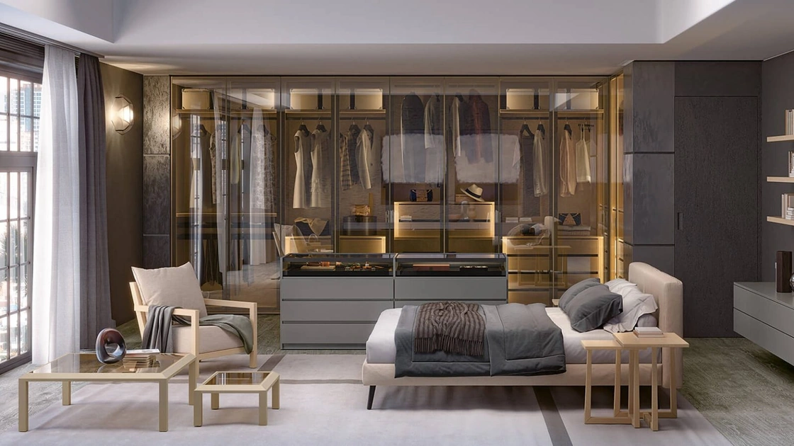 Armadio Naxos con ante battenti di Fratelli Elli