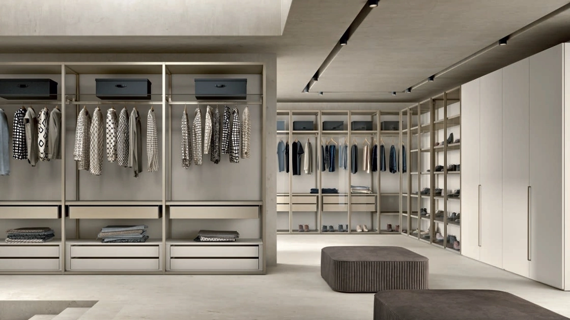 Cabina Armadio Opera GHC055-060 di Abitare Mobilstella