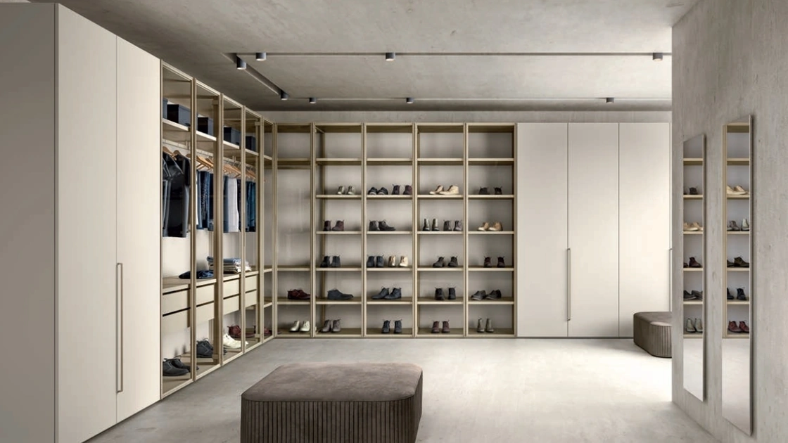 Cabina Armadio Opera GHC055-060 di Abitare Mobilstella