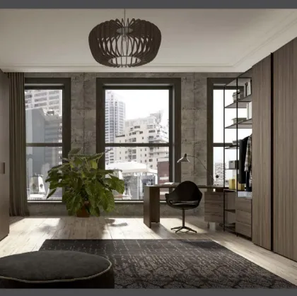 Armadio con ante battenti Urban GD1105 di Abitare Mobilstella