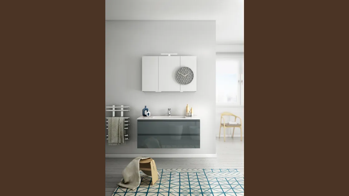 Mobile da Bagno Flash Composizione 3 di Puntotre