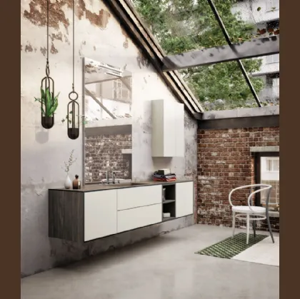 Mobile da Bagno LC Composizione 1 di Puntotre