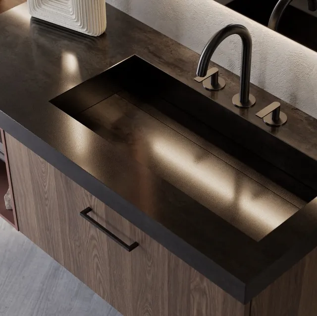 Mobile da Bagno sospeso Sistema Maniglia 32 di Puntotre