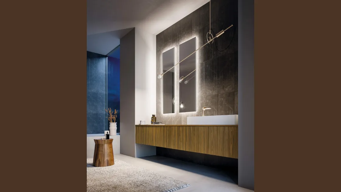 Mobile da Bagno Vertigo Composizione 6 di Puntotre