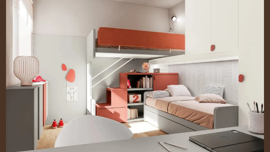 Cameretta Layout 16B di Doimo Cityline