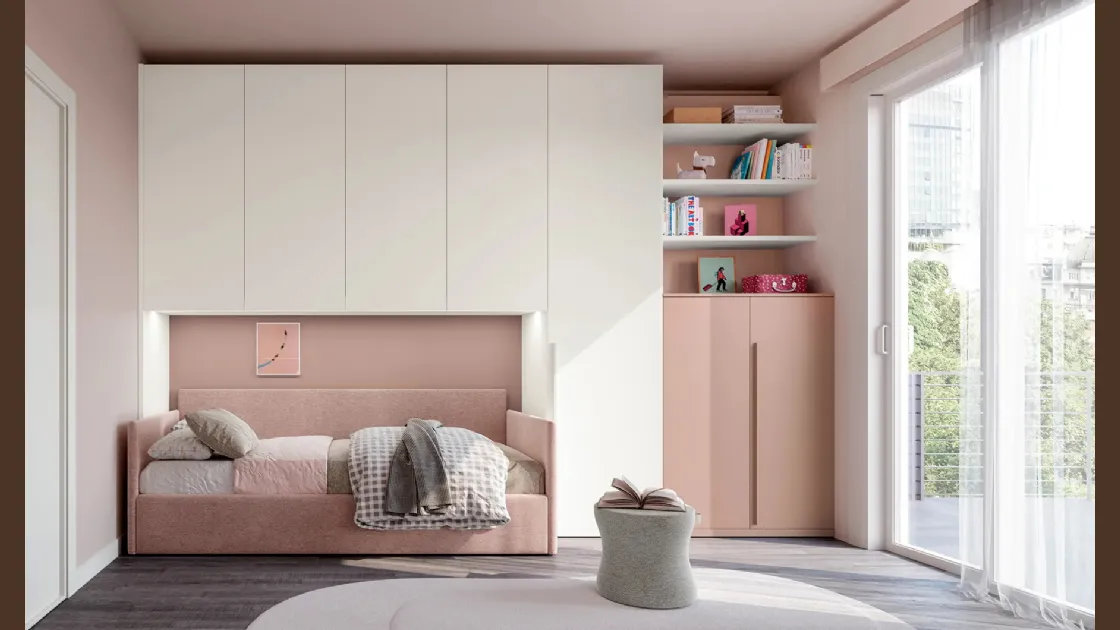 Cameretta a ponte Layout 01B di Doimo Cityline