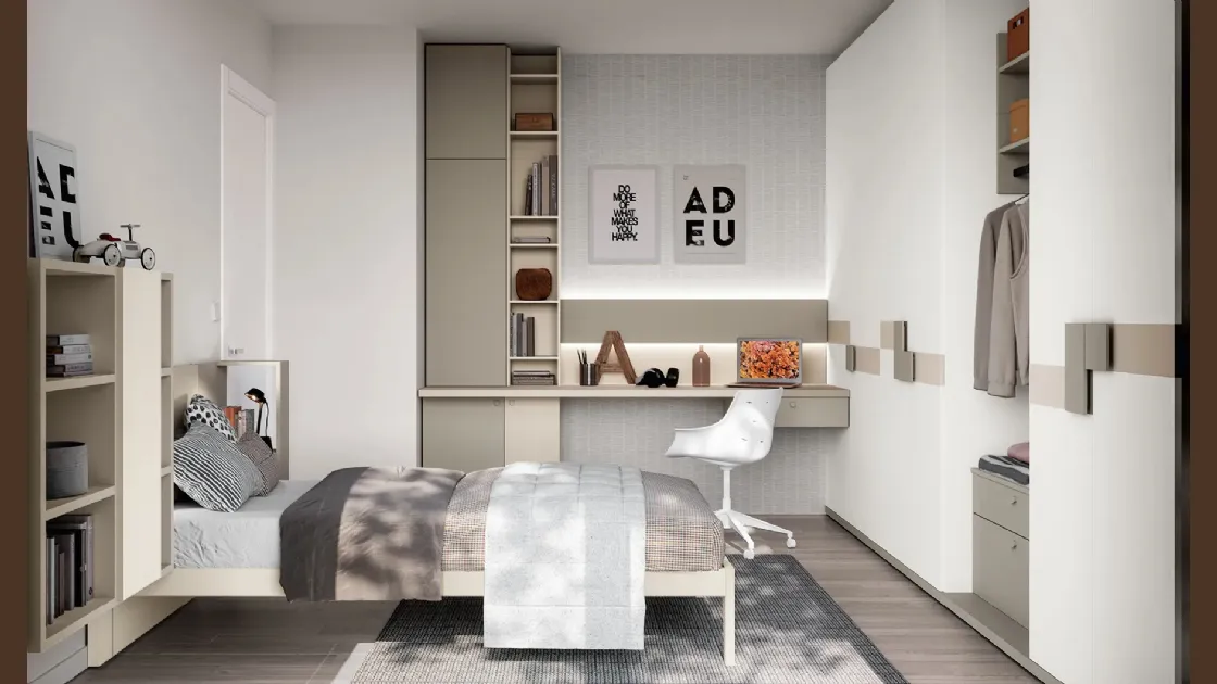 Cameretta Layout 02A di Doimo Cityline