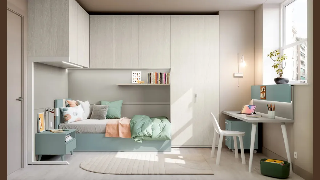 Cameretta a ponte Layout 03B di Doimo Cityline