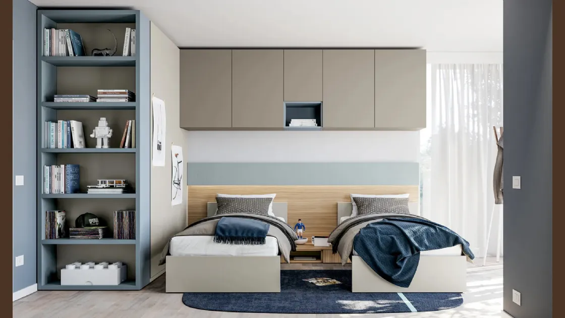 Cameretta Layout 06B di Doimo Cityline