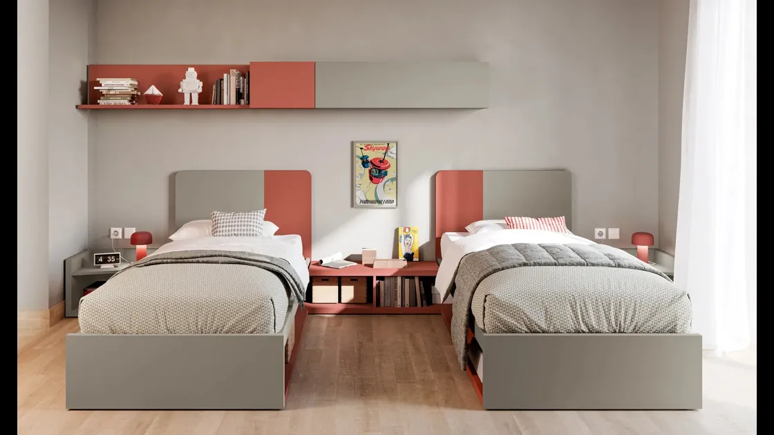 Cameretta Layout 08B di Doimo Cityline