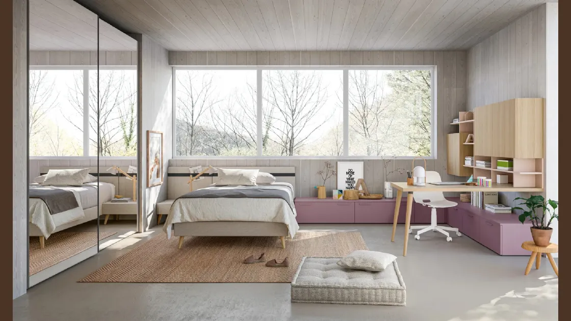 Cameretta Layout 09A di Doimo Cityline