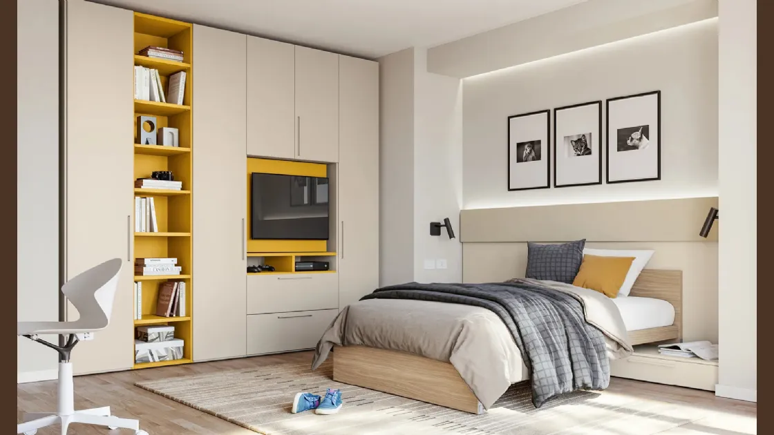 Cameretta Layout 11A di Doimo Cityline