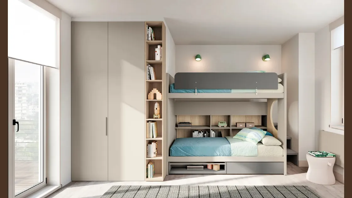 Cameretta Layout 11B di Doimo Cityline