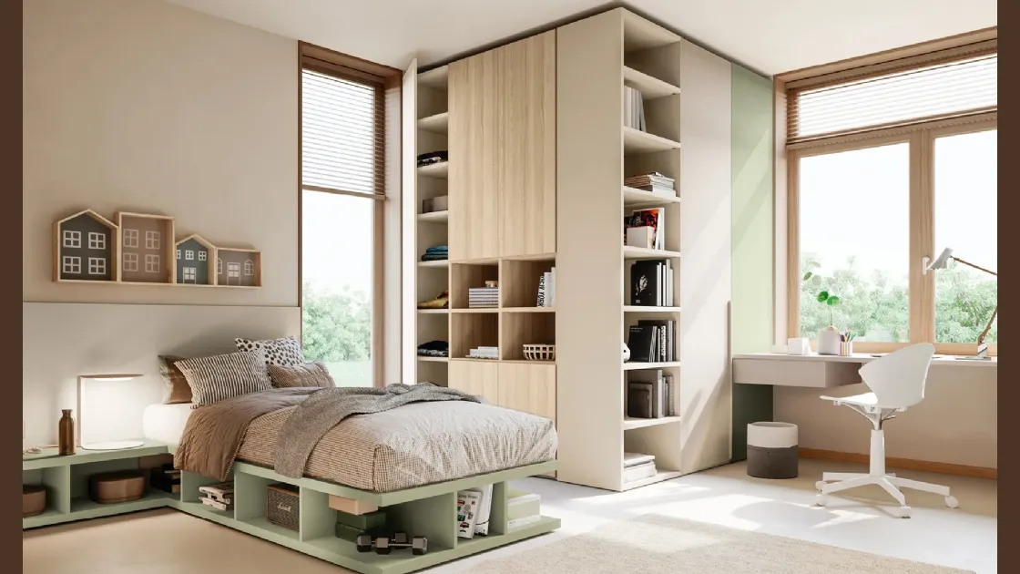 Cameretta Layout 14A di Doimo Cityline