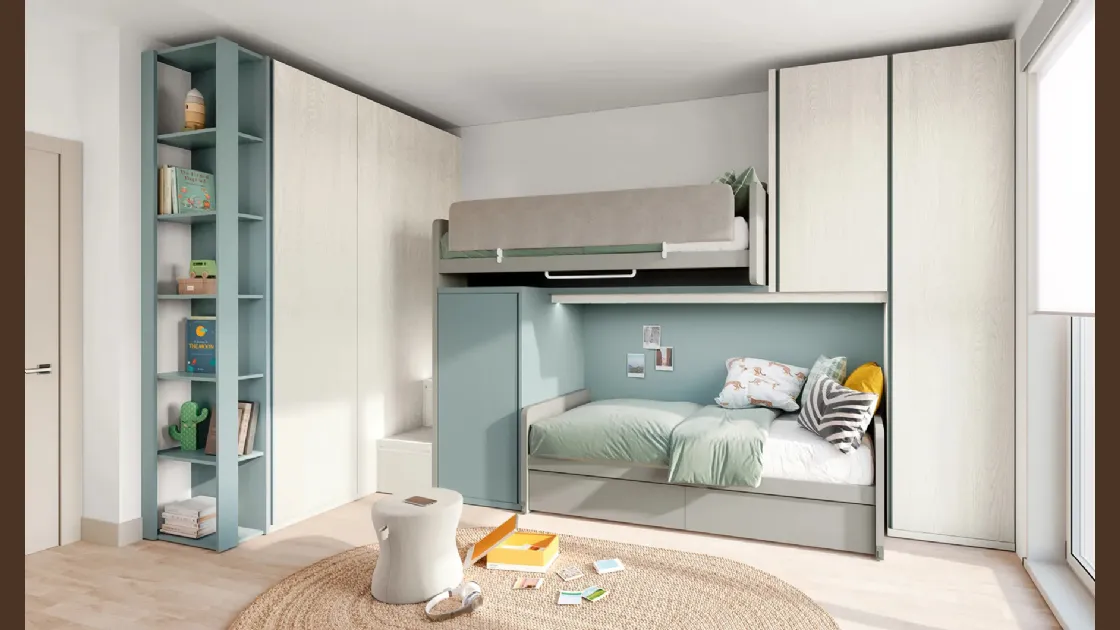 Cameretta Layout 14B di Doimo Cityline