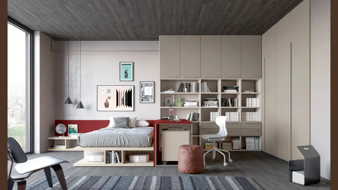 Cameretta Layout 15A di Doimo Cityline