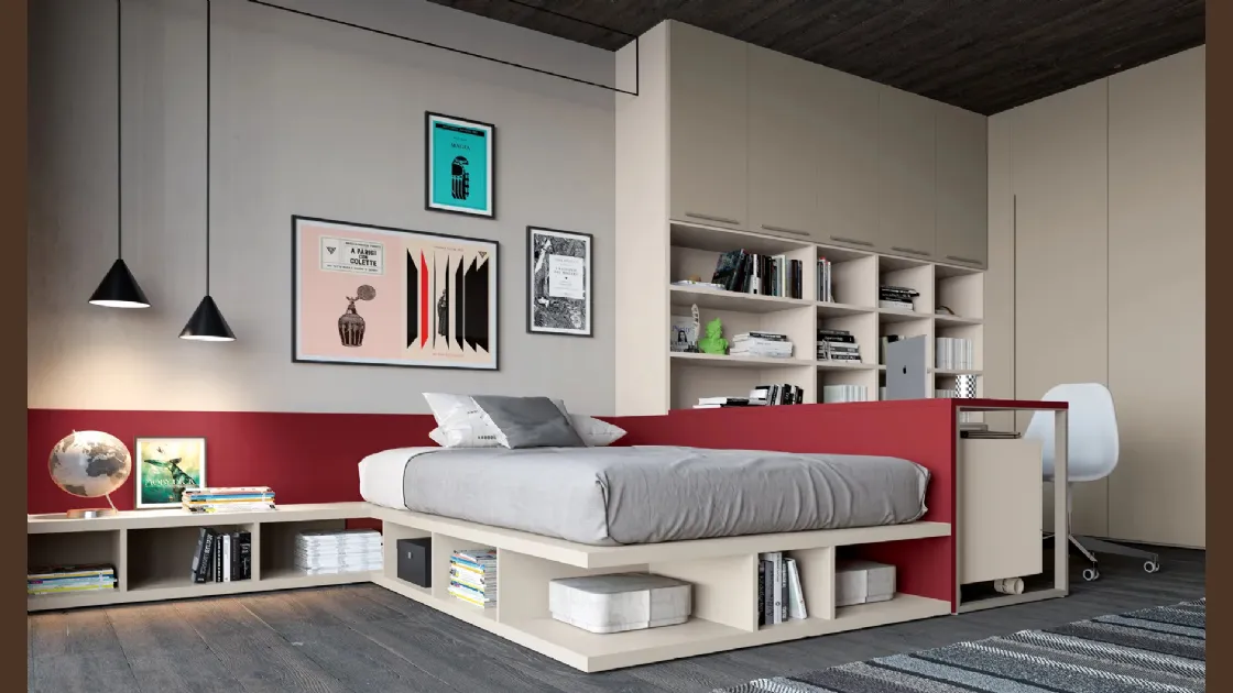 Cameretta Layout 15A di Doimo Cityline