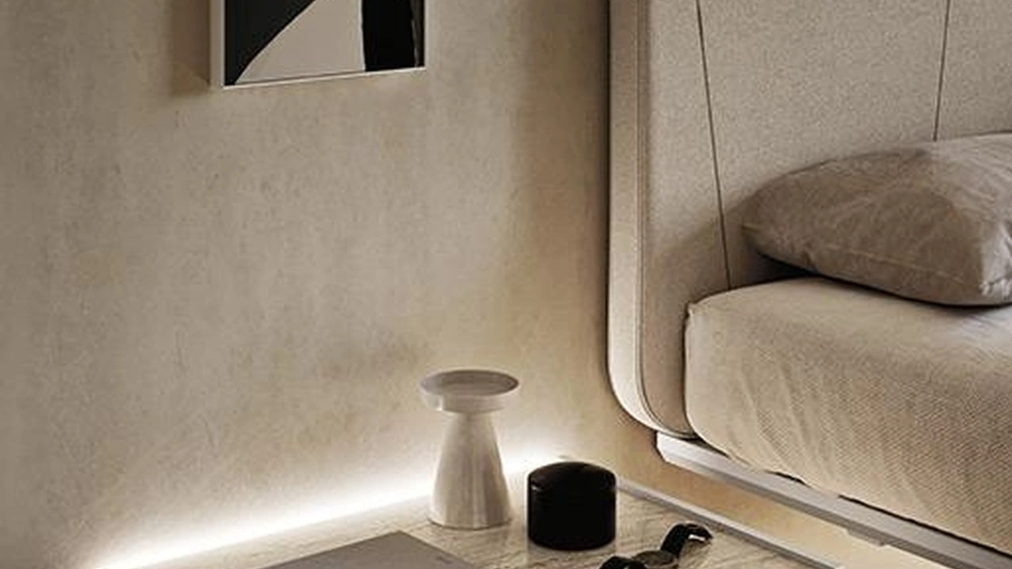 Comodino sospeso Smart di Mobilgam