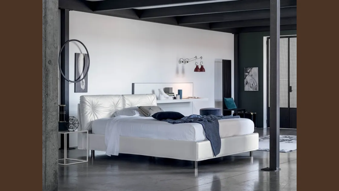 Letto con testiera Broadway di Rigosalotti