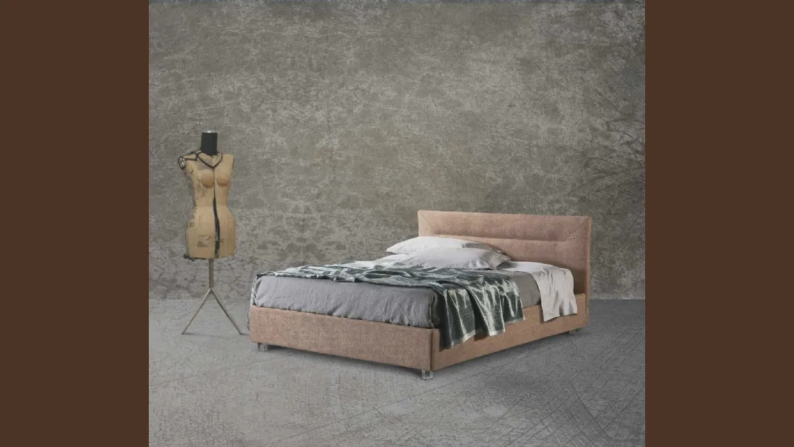 Letto in tessuto Centauro di Lettissimi