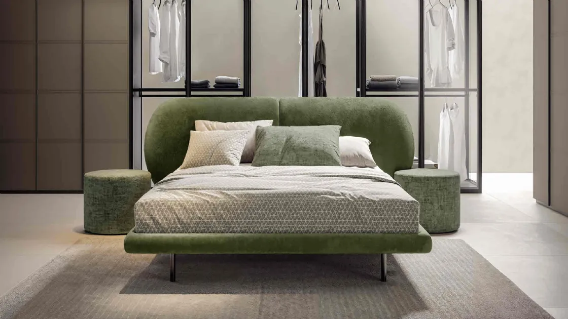 Letto imbottito Chloe di Veneran