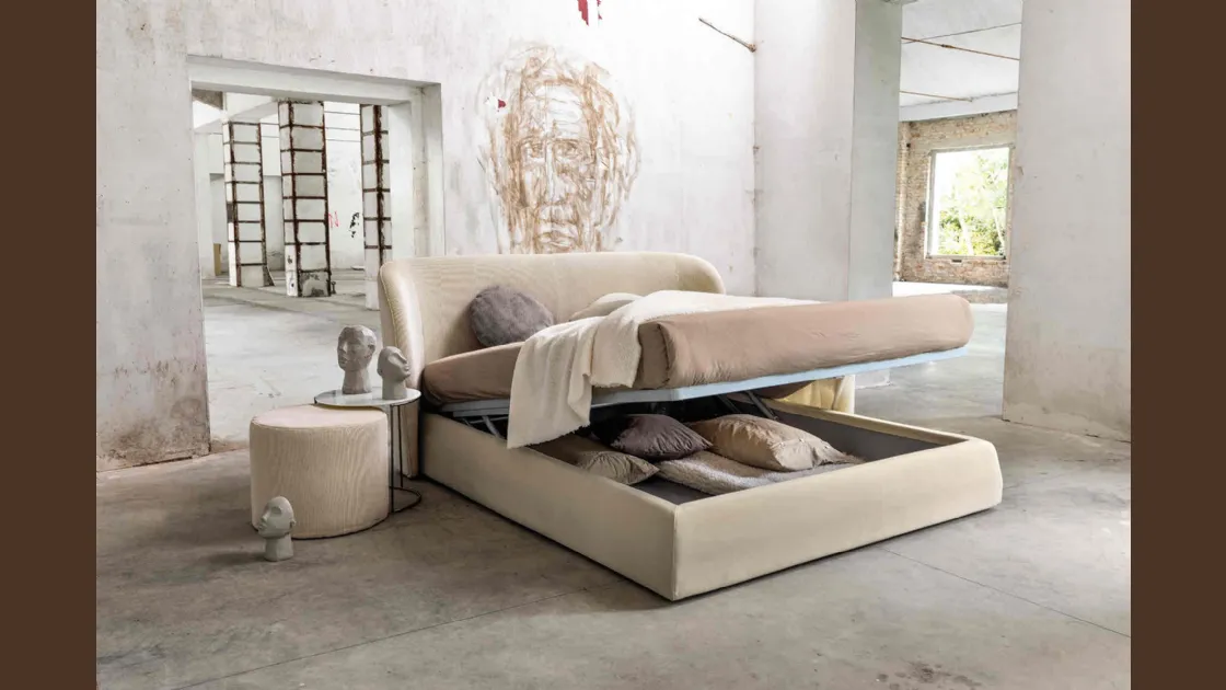 Letto Dior con box contenitore di Veneran