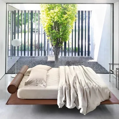 Letto Flamingo Leather di Noctis