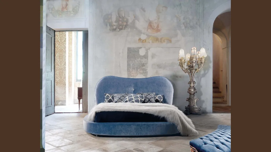 Letto imbottito Bernadette di Lettissimi