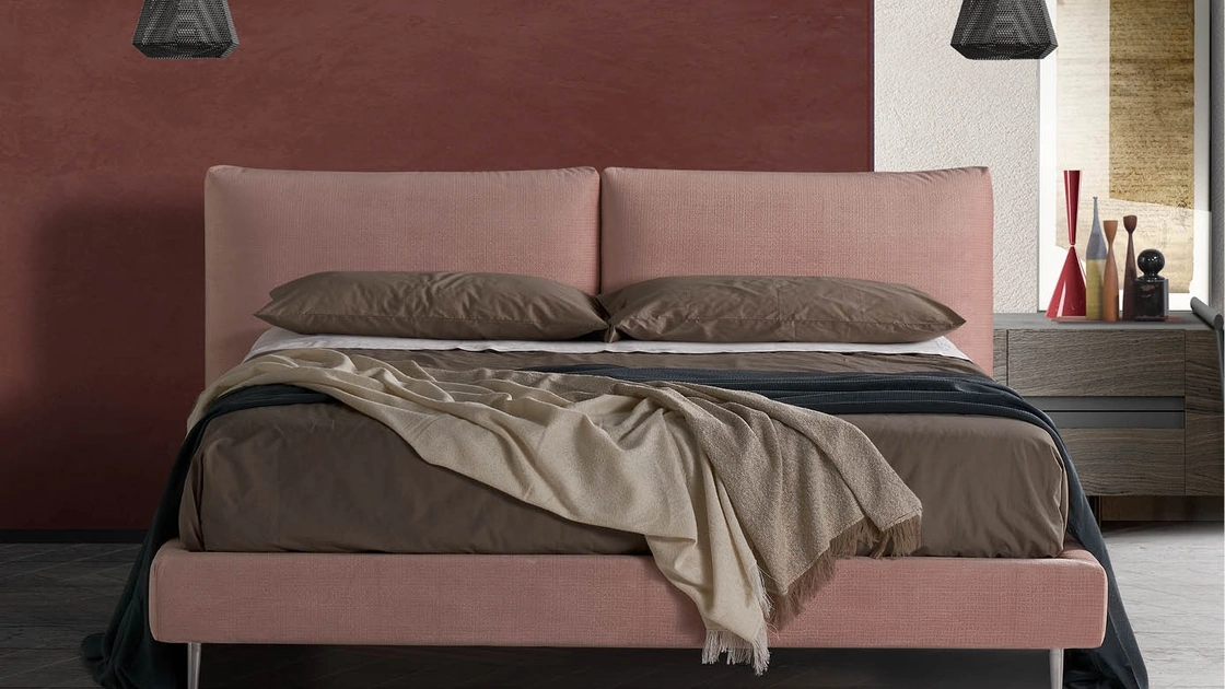 Letto in tessuto Bon-Ton di Lettissimi