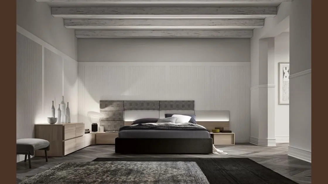 Letto Tetris GK9030 di Abitare Mobilstella